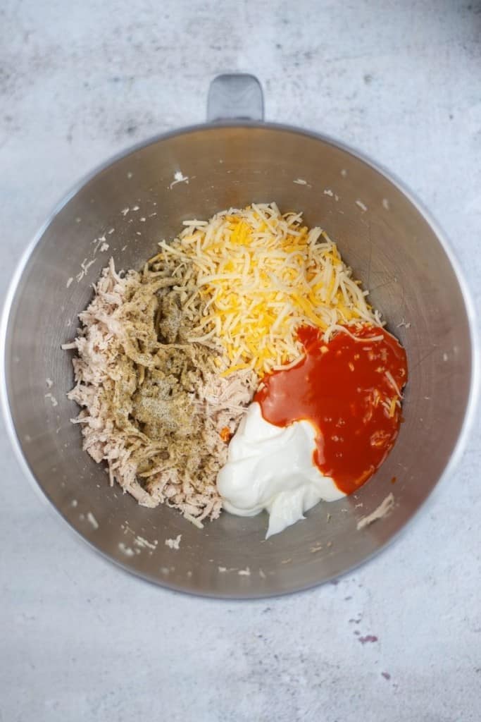mix seasoning together in a bowl