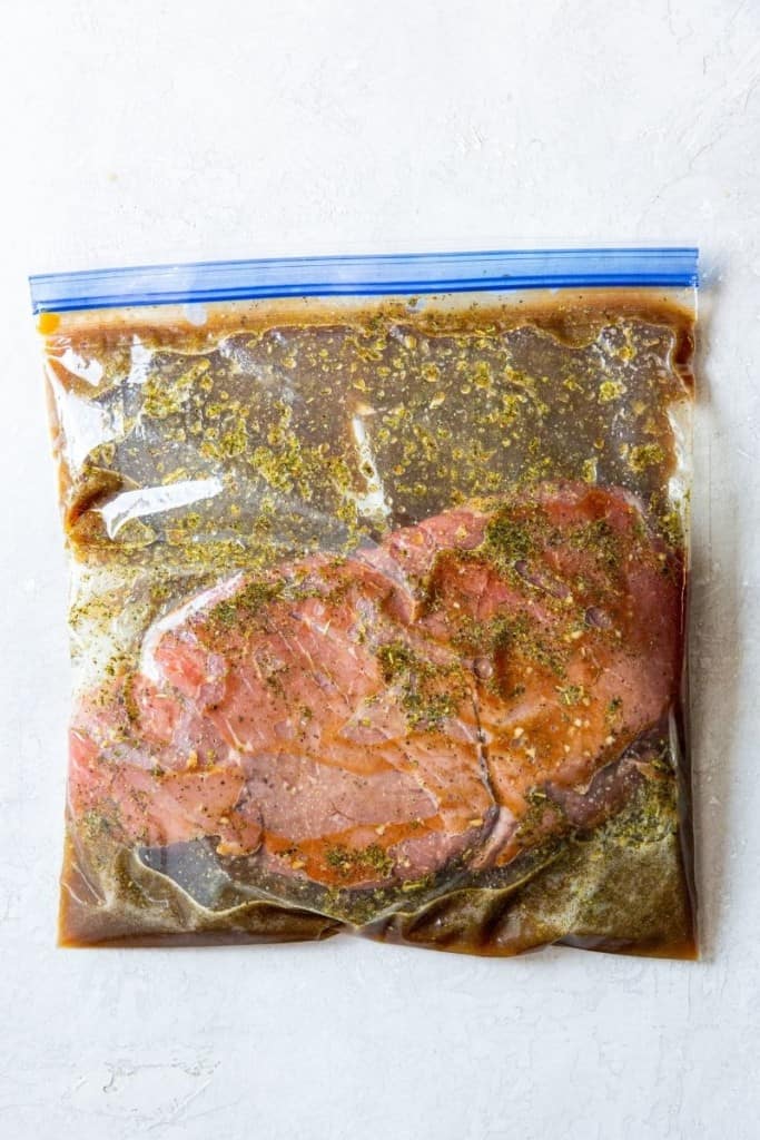 marinade London broil before cooking in instant pot