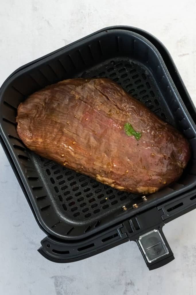 cook marinated skirt steak in air fryer