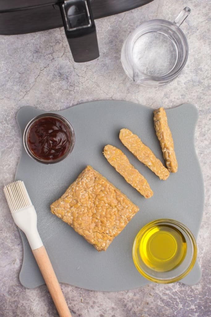 ingredients for air fryer tempeh