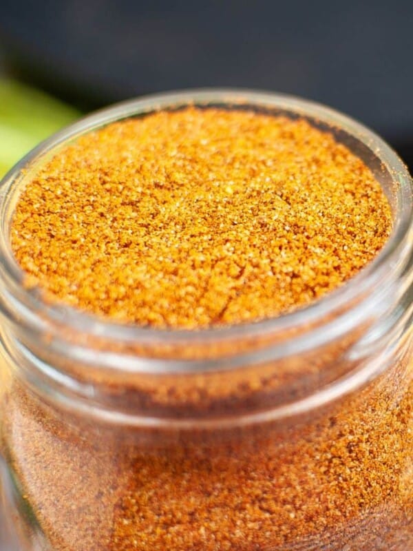 mild taco seasoning in a jar