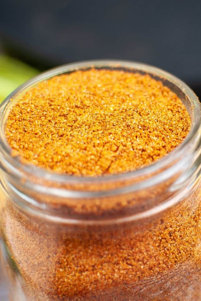 mild taco seasoning in a jar