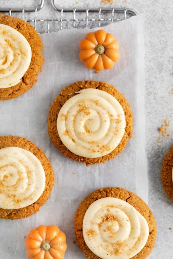 pumpkin cheesecake cookies
