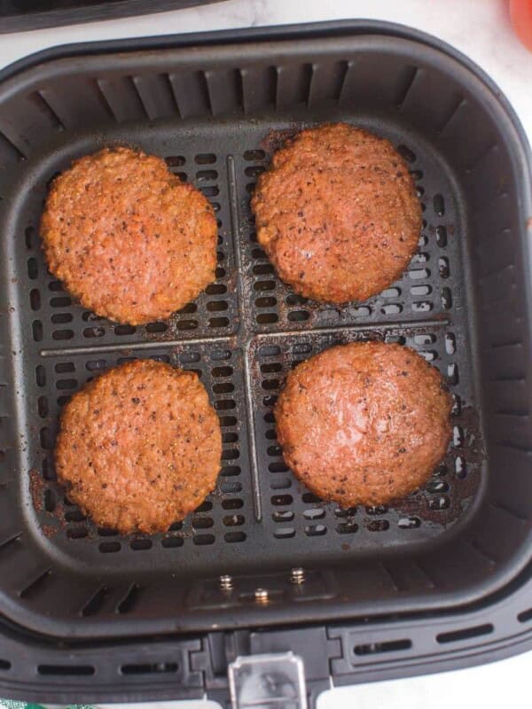 4 beyond burger patties in air fryer