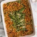 ready to serve green bean casserole
