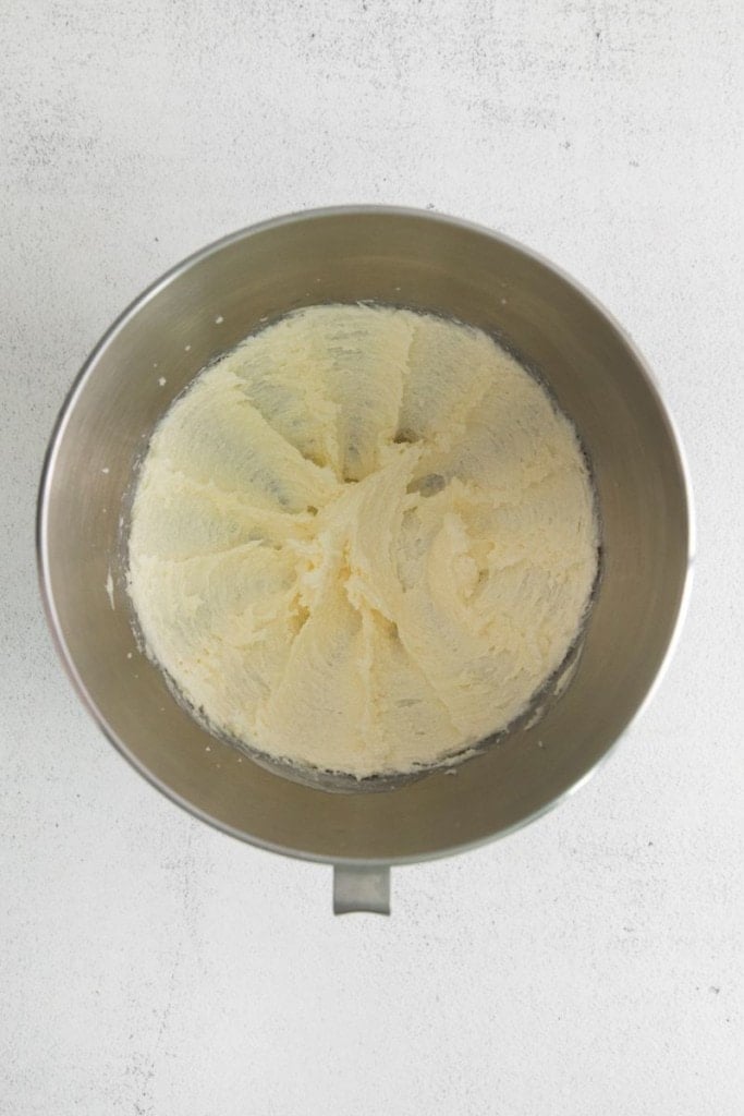 creaming ingredients together