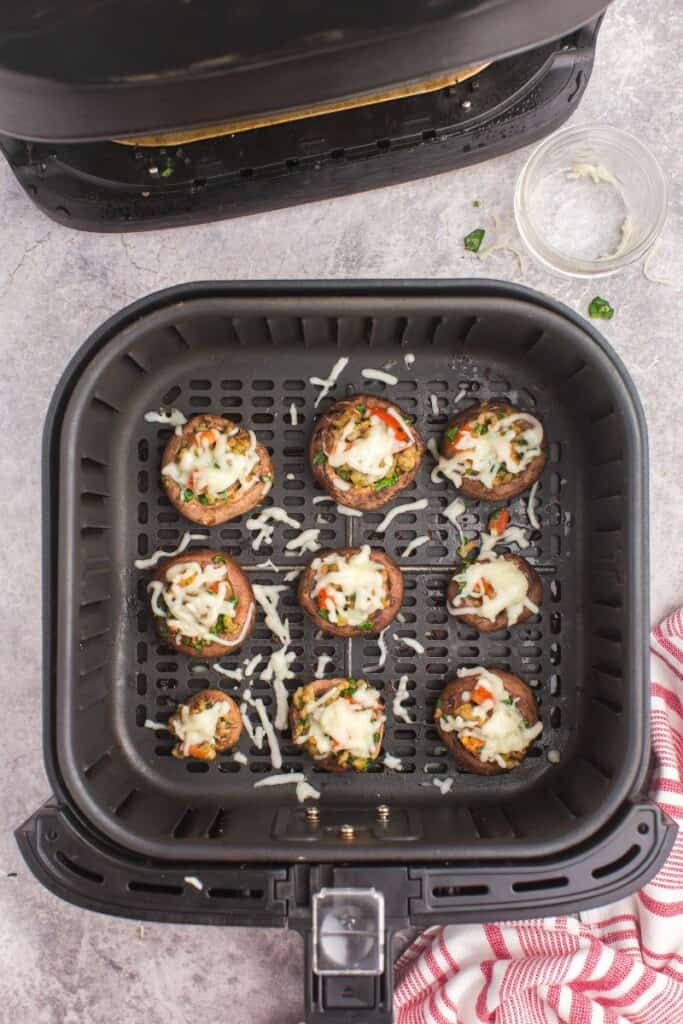 stuffed mushrooms in air fryer