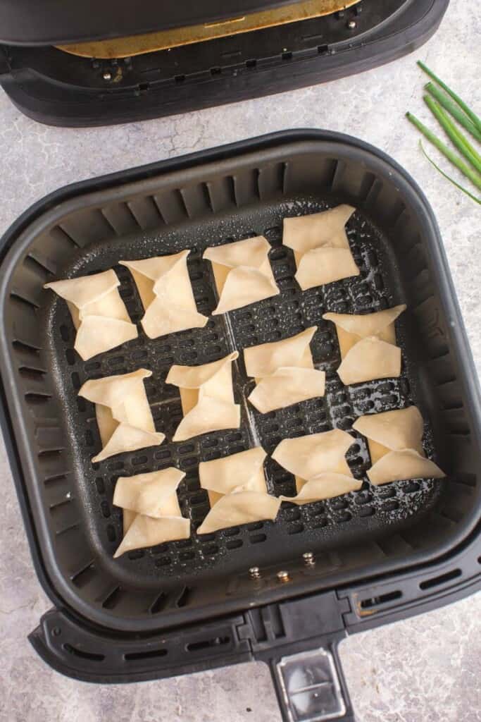 air fryer with crab rangoon