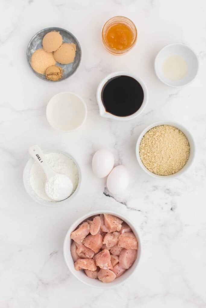 ingredients to make teriyaki chicken