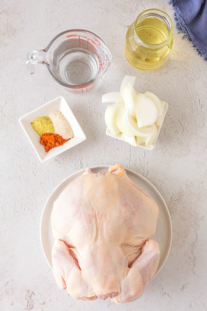 ingredients to make ninja foodi whole chicken