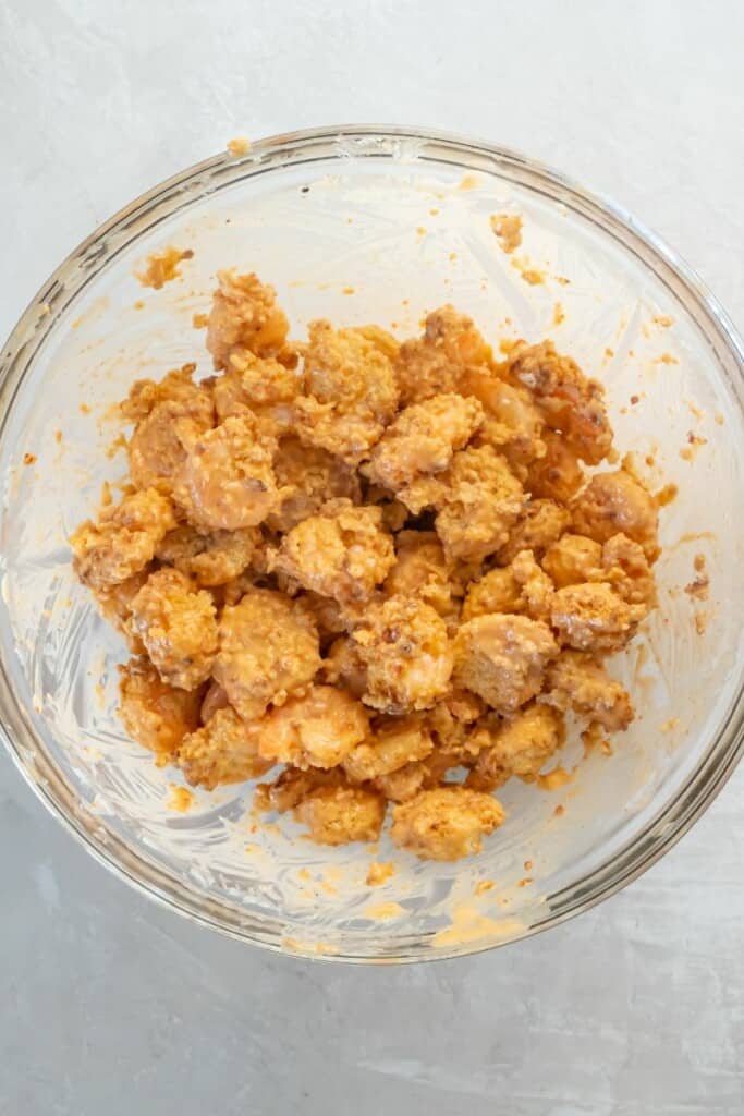 coating on bang bang shrimp