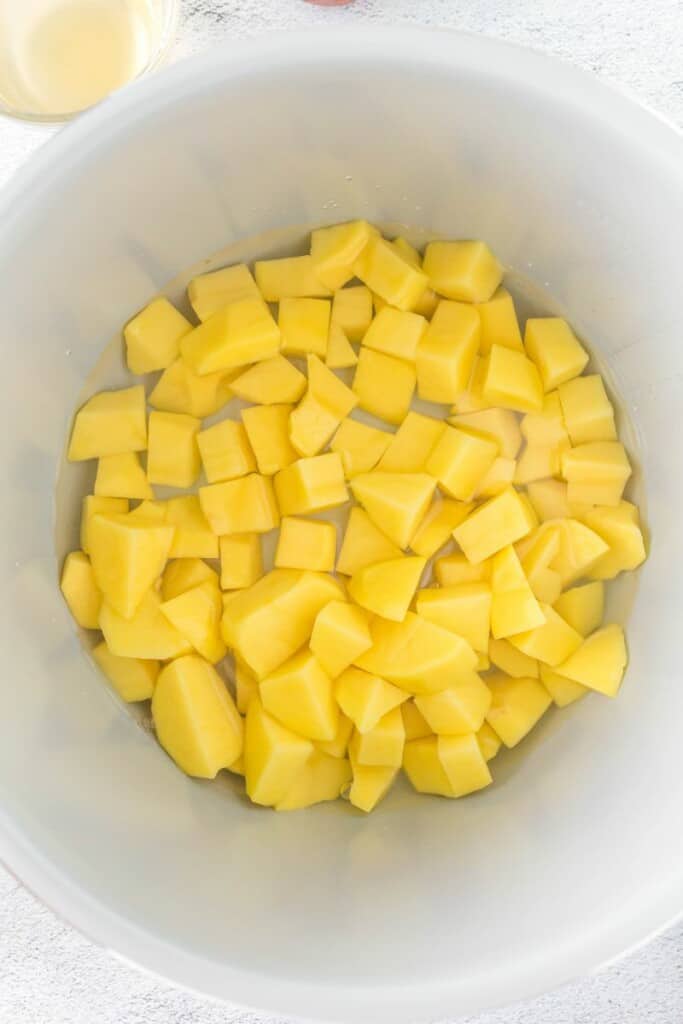 cut potatoes in ninja foodi