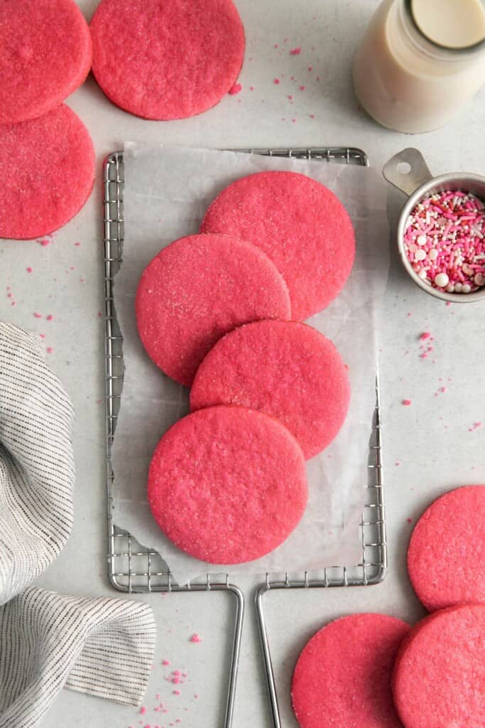 freshly baked cookies