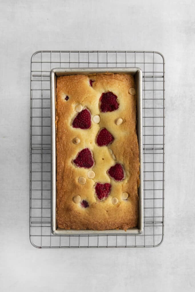 golden brown loaf cake