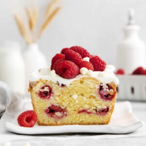 sliced loaf cake