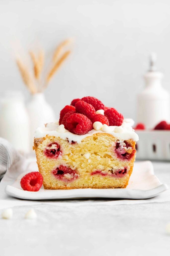 sliced loaf cake
