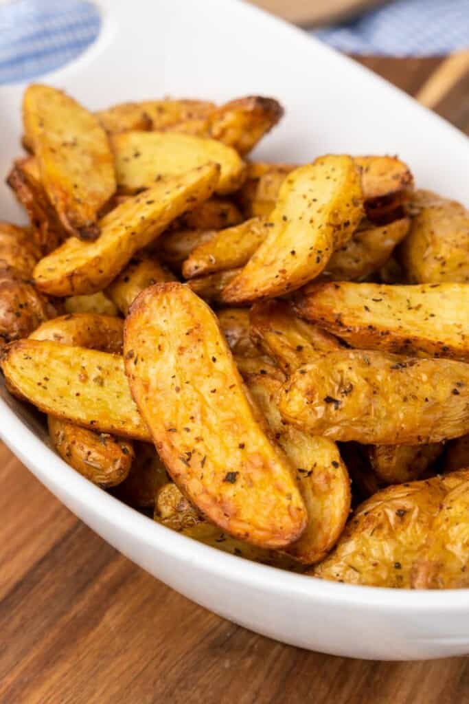 fingerling potatoes in a bowl