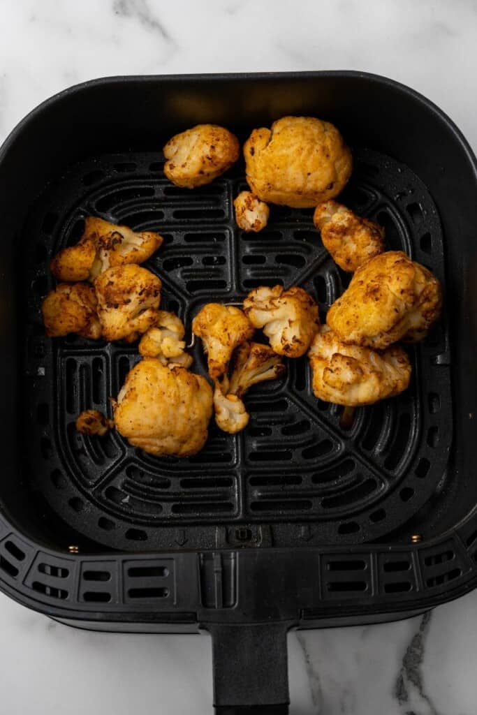 air fried frozen cauliflower
