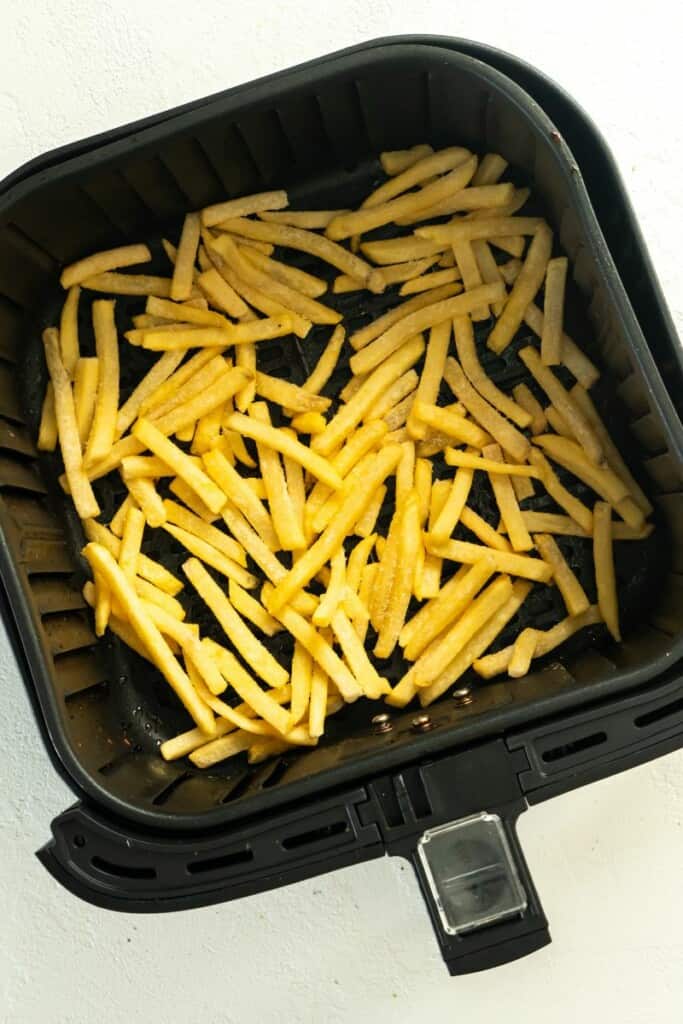 french fries in air fryer