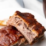 meaty ribs ready to eat