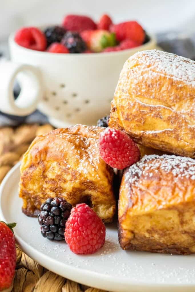 stack of Hawaiian bread French toast