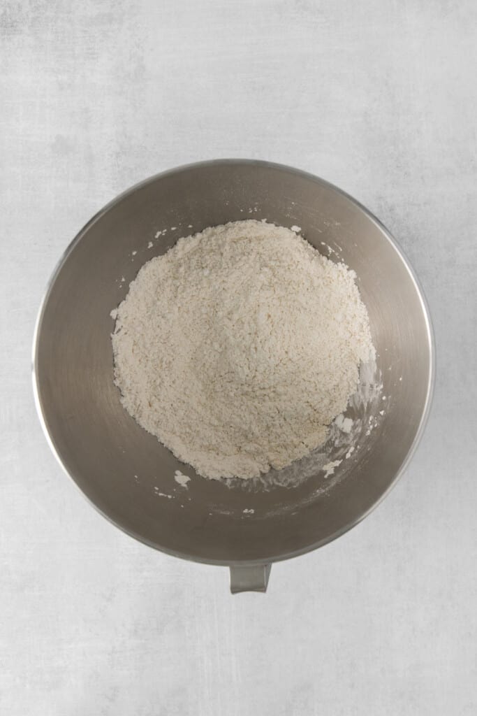 dry ingredients in a bowl