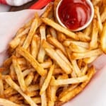 ready to serve basket of fries