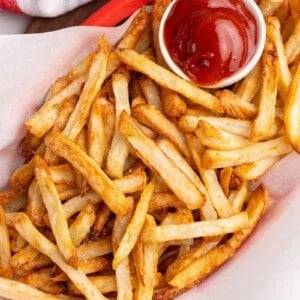 ready to serve basket of fries