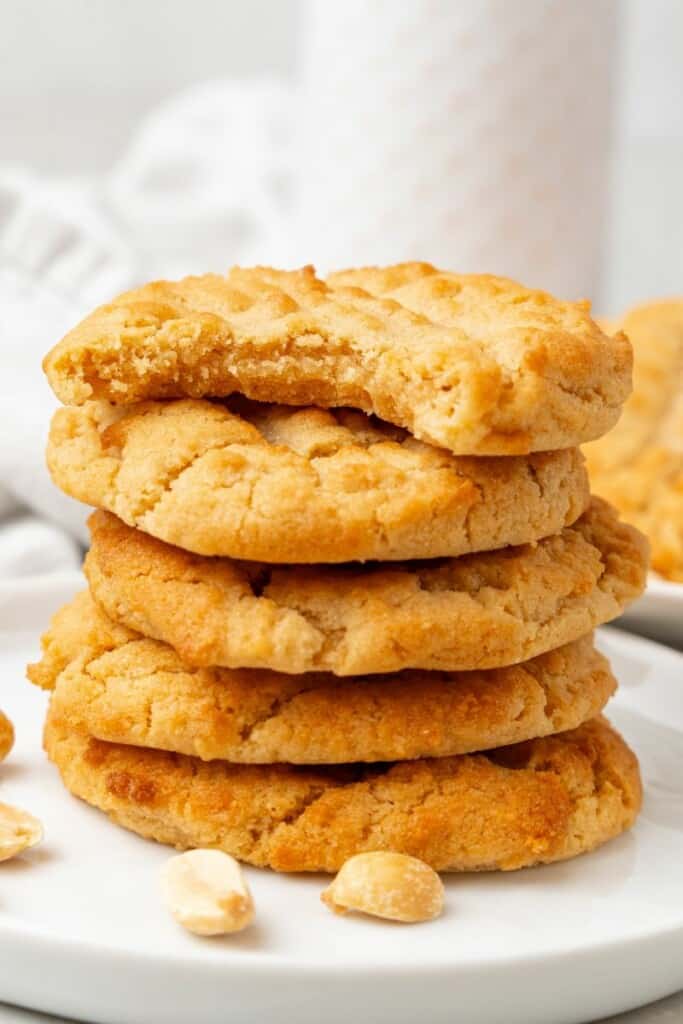 air fried peanut butter cookies
