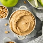 Simple peanut butter snack dip.