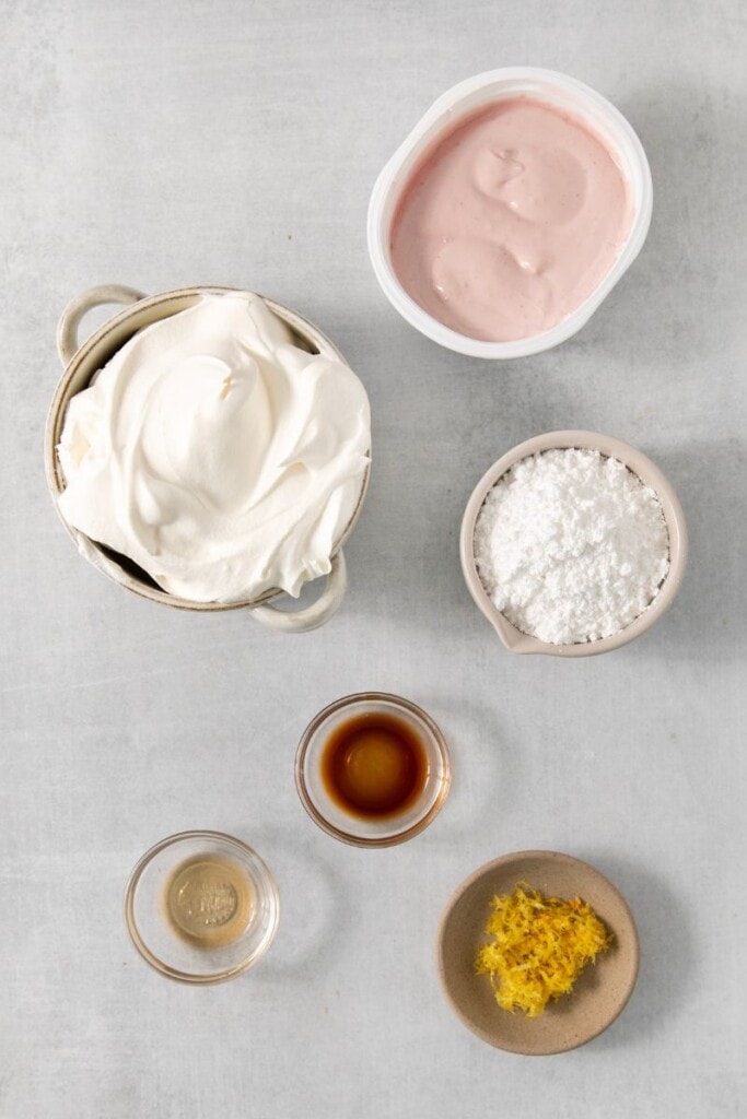 strawberry cream cheese dessert dip ingredients