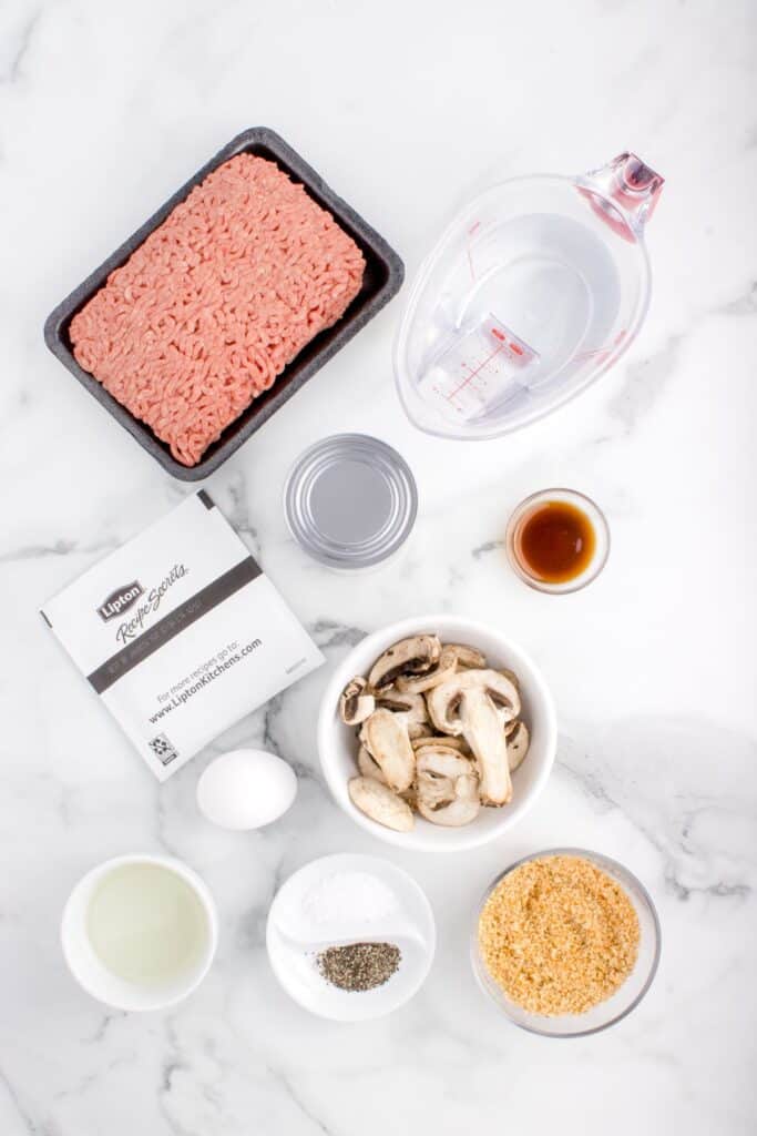 ingredients needed for Salisbury steak