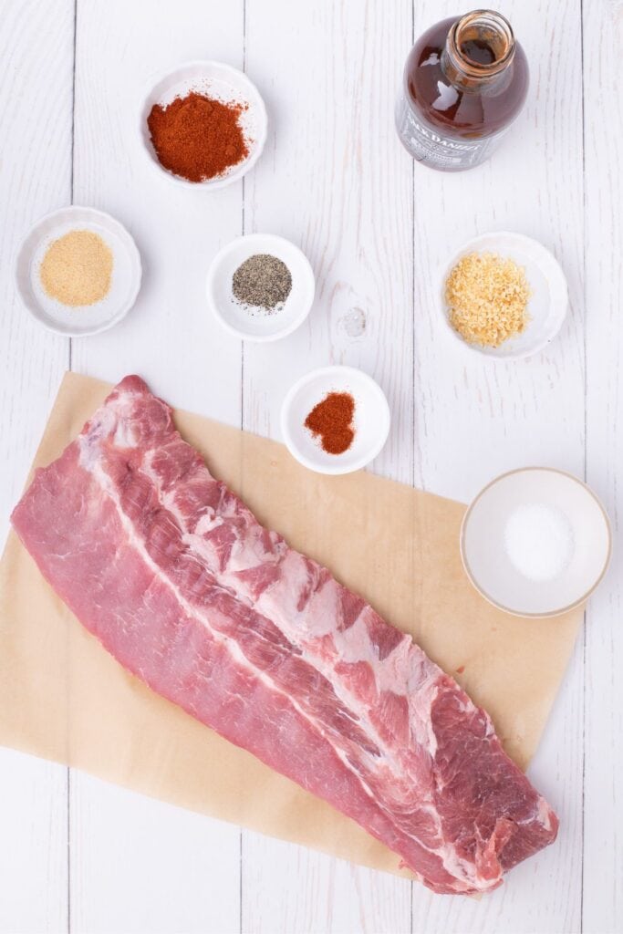 ingredients needed to make baby back ribs in oven