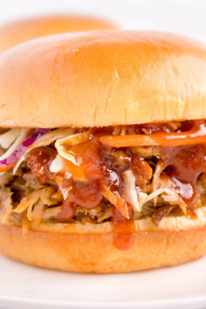 bbq pulled pork sandwich