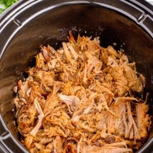 homemade pulled pork in crock pot